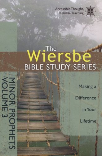 Cover of Minor Prophets Volume 3, Wiersbe Bible Study