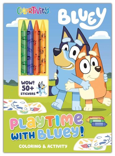 Cover of Bluey Colortivity: Playtime with Bluey
