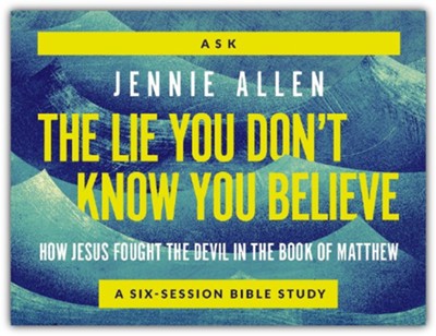 Cover of The Lie You Don't Know You Believe Conversation Card Deck
