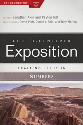 Cover of Exalting Jesus in Numbers