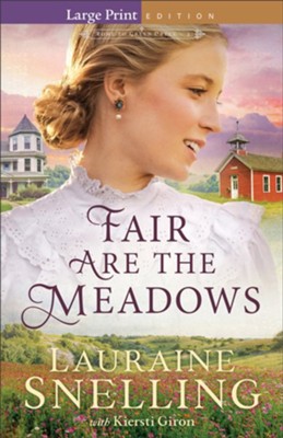 Cover of Fair Are the Meadows, large print, #3